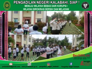APEL PAGI PENGADILAN NEGERI KALABAHI