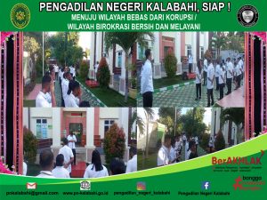 APEL PAGI PENGADILAN NEGERI KALABAHI