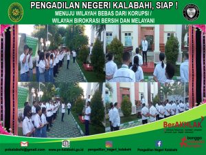 APEL PAGI PENGADILAN NEGERI KALABAHI