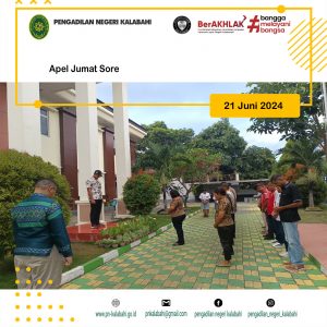 APEL SORE PENGADILAN NEGERI KALABAHI
