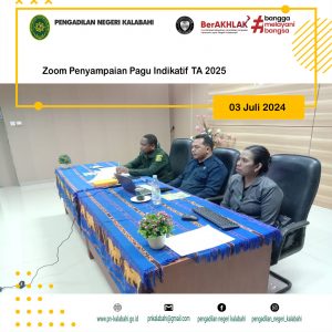 Penyampaian Pagu Indikatif