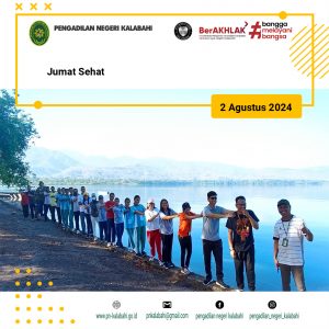 JUMAT SEHAT PENGADILAN NEGERI KALABAHI