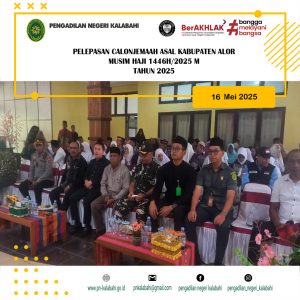 PELEPASAN CALON JEMAAH ASAL KABUPATEN ALOR TAHUN 2025