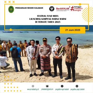 FESTIVAL FUNO MOFA KAMPUNG WARNA WARNI DI TERNATE