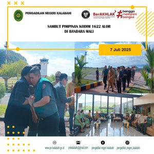 SAMBUT DANDIM 1622 ALOR