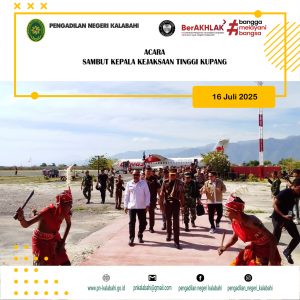SAMBUT KEPALA KEJAKSAAN TINGGI KUPANG