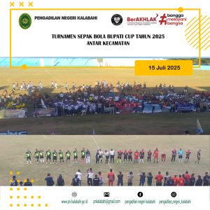 TURNAMEN SEPAK BOLA BUPATI CUP TAHUN 2025